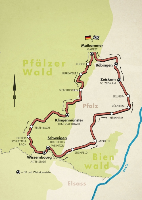 Streckenverlauf 2026